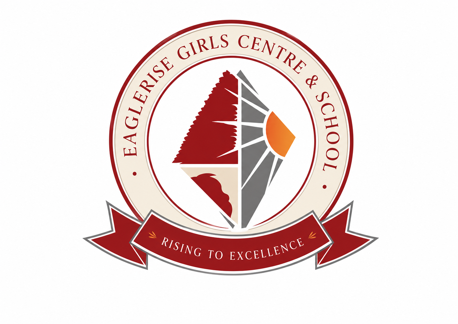 Eaglerise Girls Centre and School logo